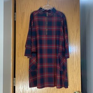 ZARA Plaid Dress